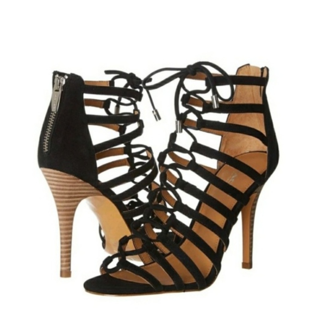 COACH Salvadora Sexy Sandal Suede size 7